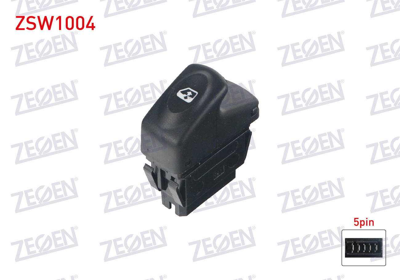 ZEGEN  | CAM ACMA ANAHTARI TEKLI TURUNCU ISIK 5 PIN RENAULT MEGANE I 1996-2003