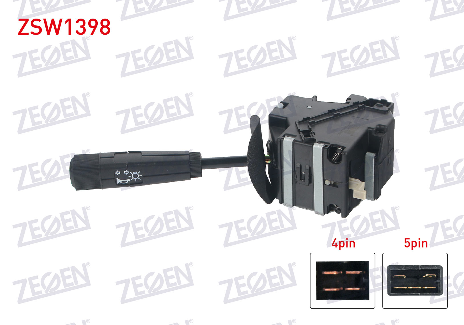 ZEGEN  | FAR SINYAL KUMANDA KOLU 9 PIN RENAULT R9 - R11 1985-2000