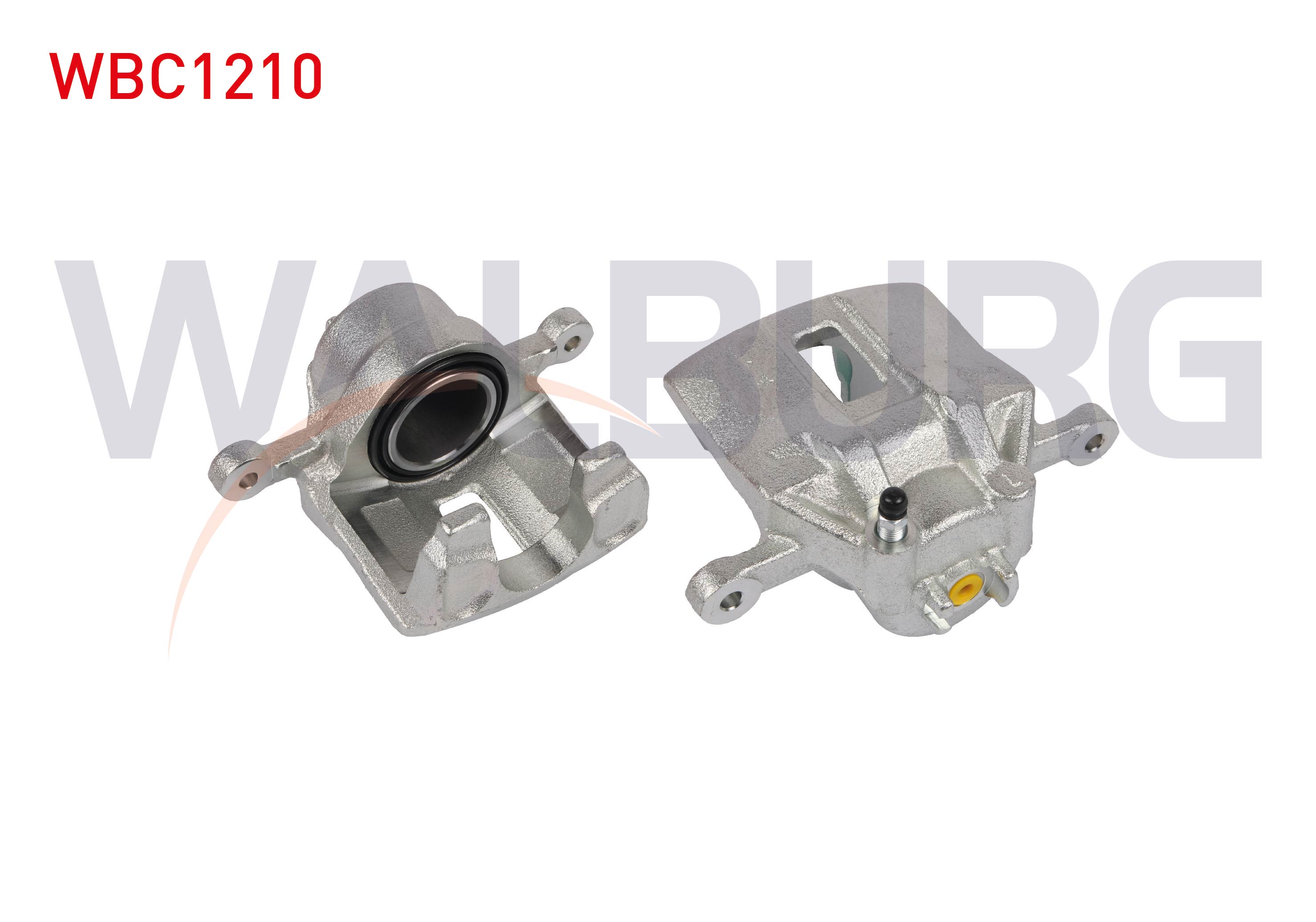 WALBURG 0 986 134 418 | FREN KALIPER SOL ON PISTON 54mm DISK 256mm HYUNDAI ACCENT III 2005-2010 / KIA RIO II 2005-