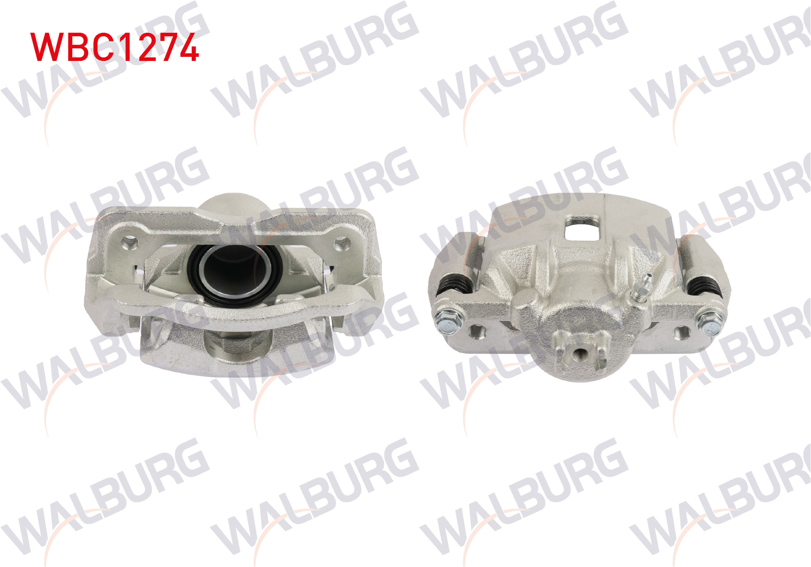 WALBURG BHW410 | FREN KALIPERI SOL ON BRAKETLI PISTON 54mm DISK 262mm HONDA CIVIC VII 2000-2012