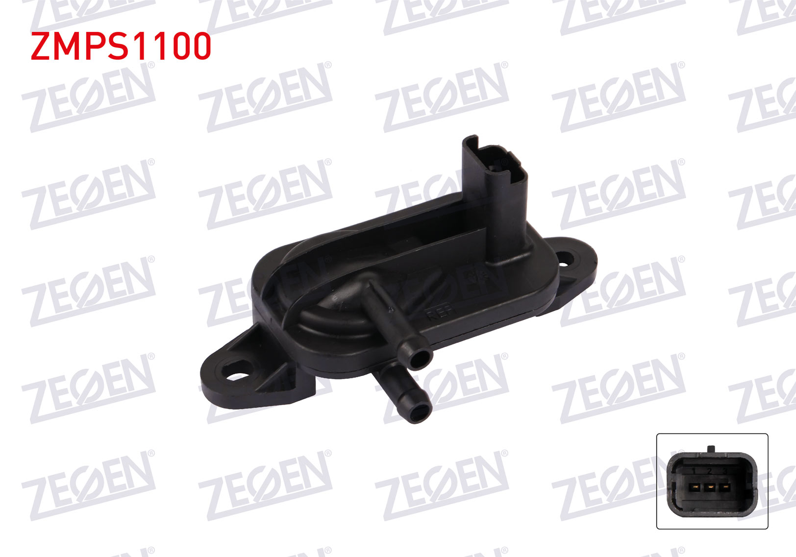 ZEGEN 84.283 | MAP SENSORU FIAT SCUDO 2.0 MJT 2007- / MINI COOPER (R56) D 2006-2010 / PEUGEOT 206 1.6 HDi 2005-2007