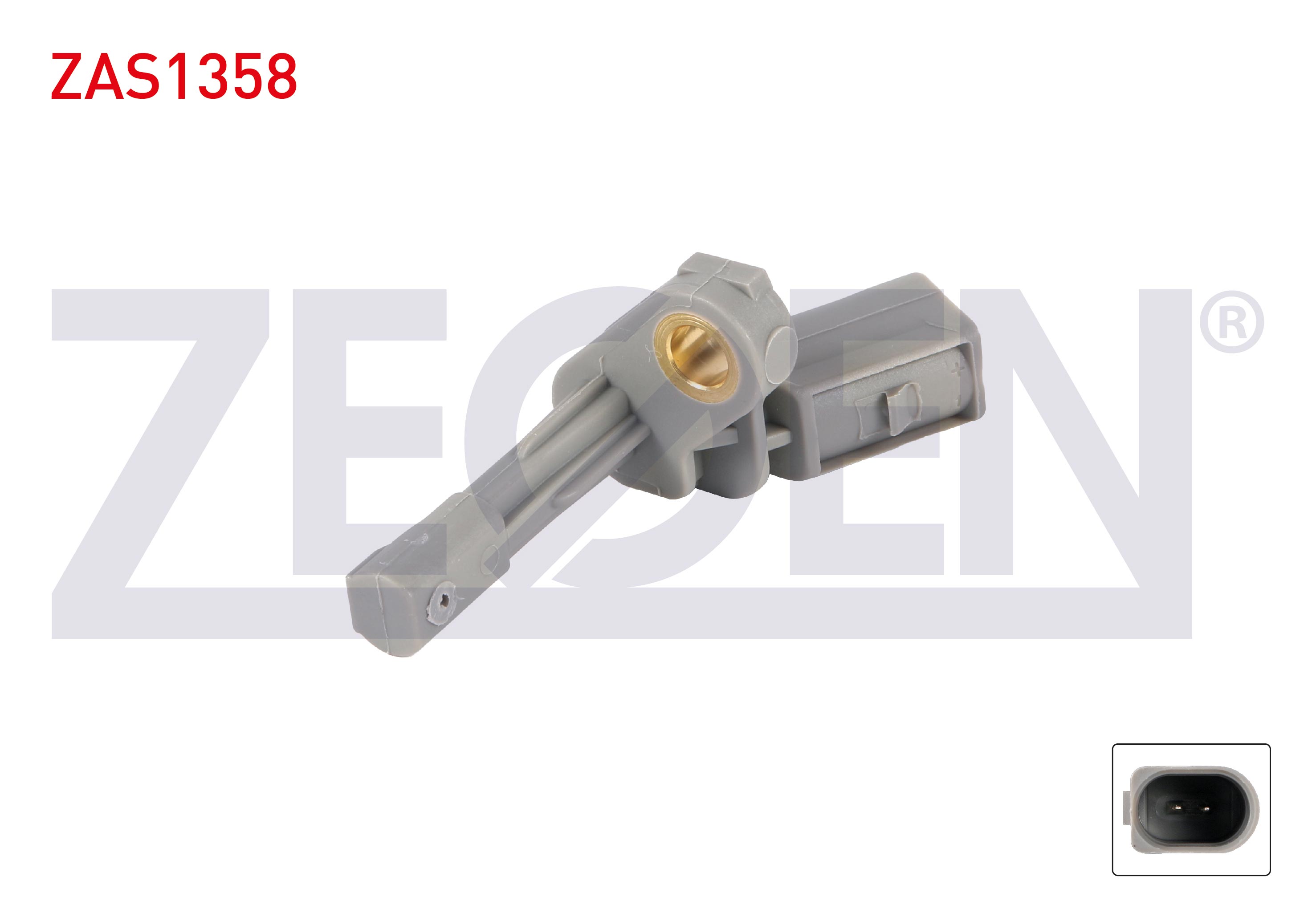 ZEGEN 0 986 594 506 | ABS SENSORU ARKA SAG VW PASSAT B7 10-14 / JETTA 10-17 / SCIROCCO 08-17 / SUPERB 08-15