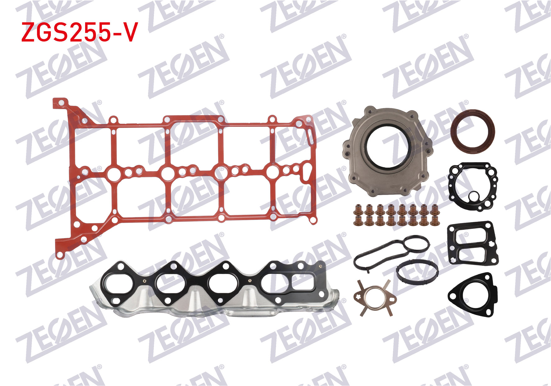 ZEGEN  | MOTOR TAKIM CONTA (SKC YOK) TOURNEO CUSTOM (V362) / TRANSIT (V363) 2.0 TDCI 2012- (VITON KECELI)
