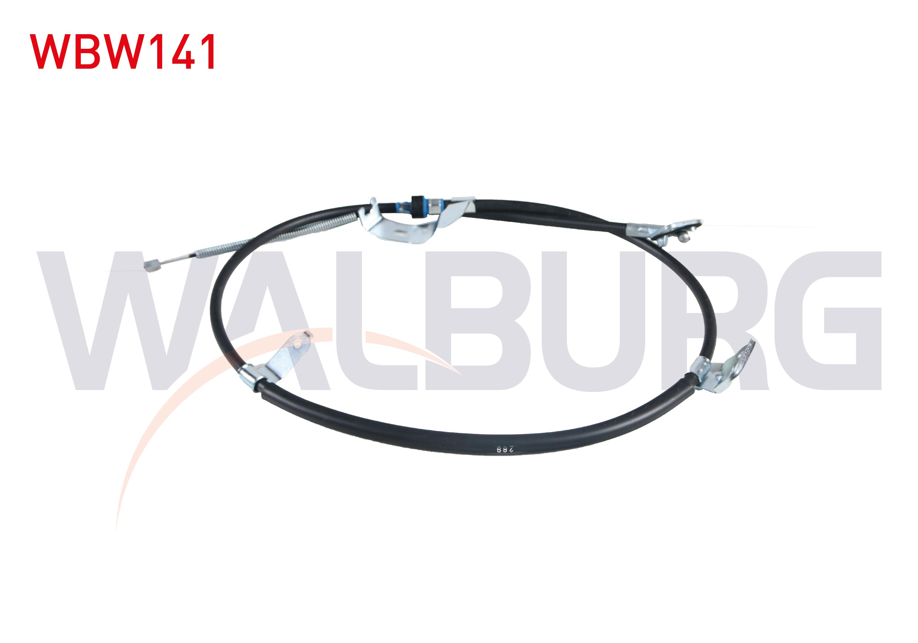 WALBURG  | EL FREN TELI ARKA SOL KAMPANALI CITROEN C1 (PM_, PN_) / PEUGEOT 107 / TOYOTA AYGO (WNB1,KGB1) 1.0 1.4HDI 2005-2015