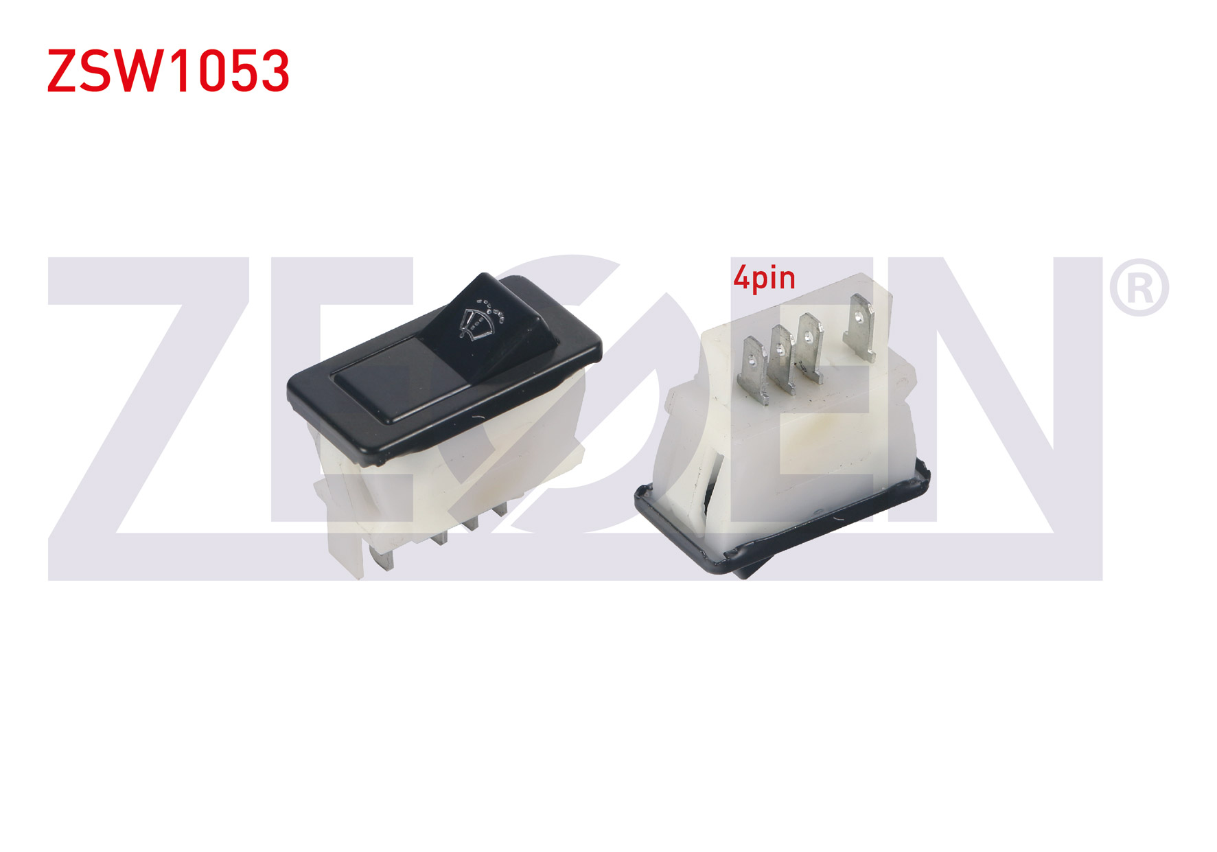 ZEGEN  | SILECEK ANAHTARI 4 PIN RENAULT 12 1971-2000