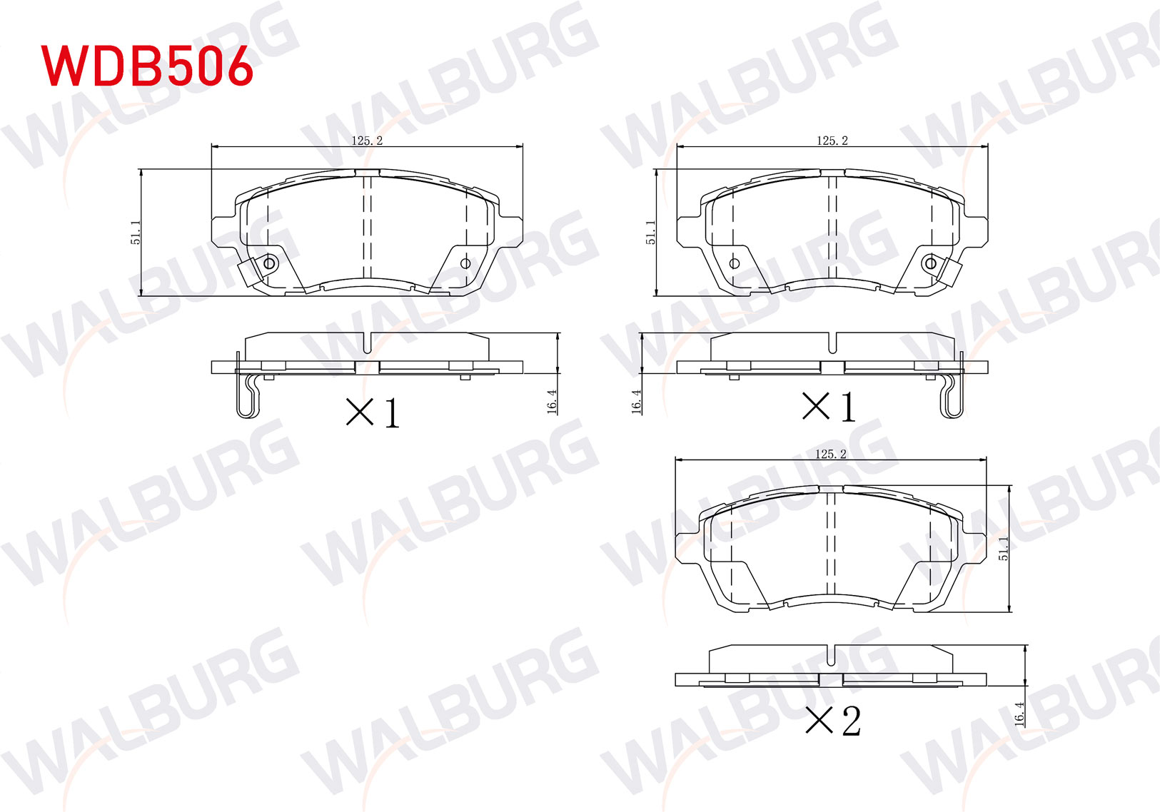 WALBURG FDB4110
