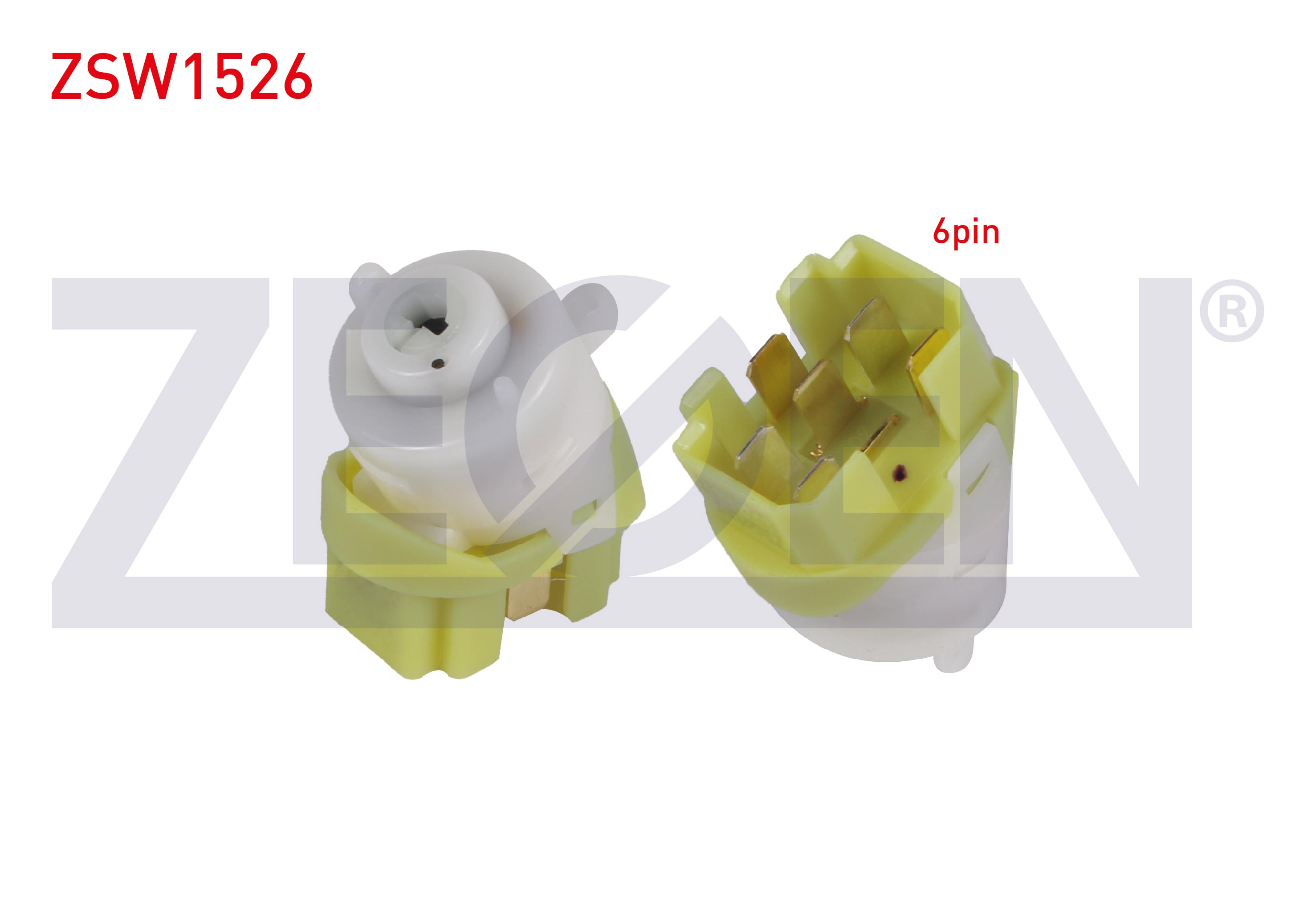 ZEGEN  | KONTAK TERMIGI 6 PIN A TIPI CADDY II 1995-2004/ GOLF II - III 1983-1999/ JETTA II 1982-1992/ PASSAT 1988-1997/ POLO 1995-2001/ TRANSPORTER IV - TOLEDO 1990-2003/ CORDOBA - IBIZA II