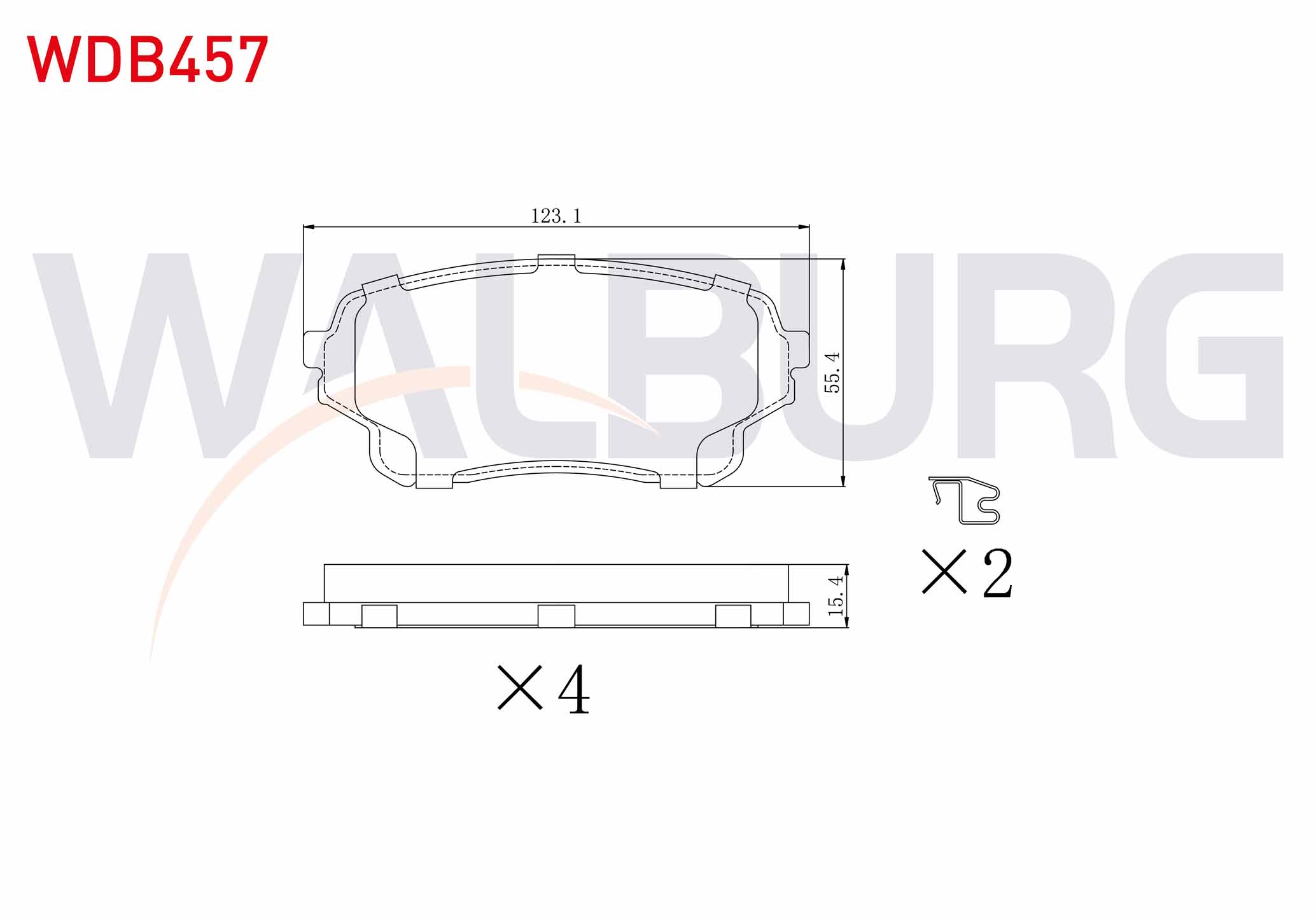 WALBURG FDB4077