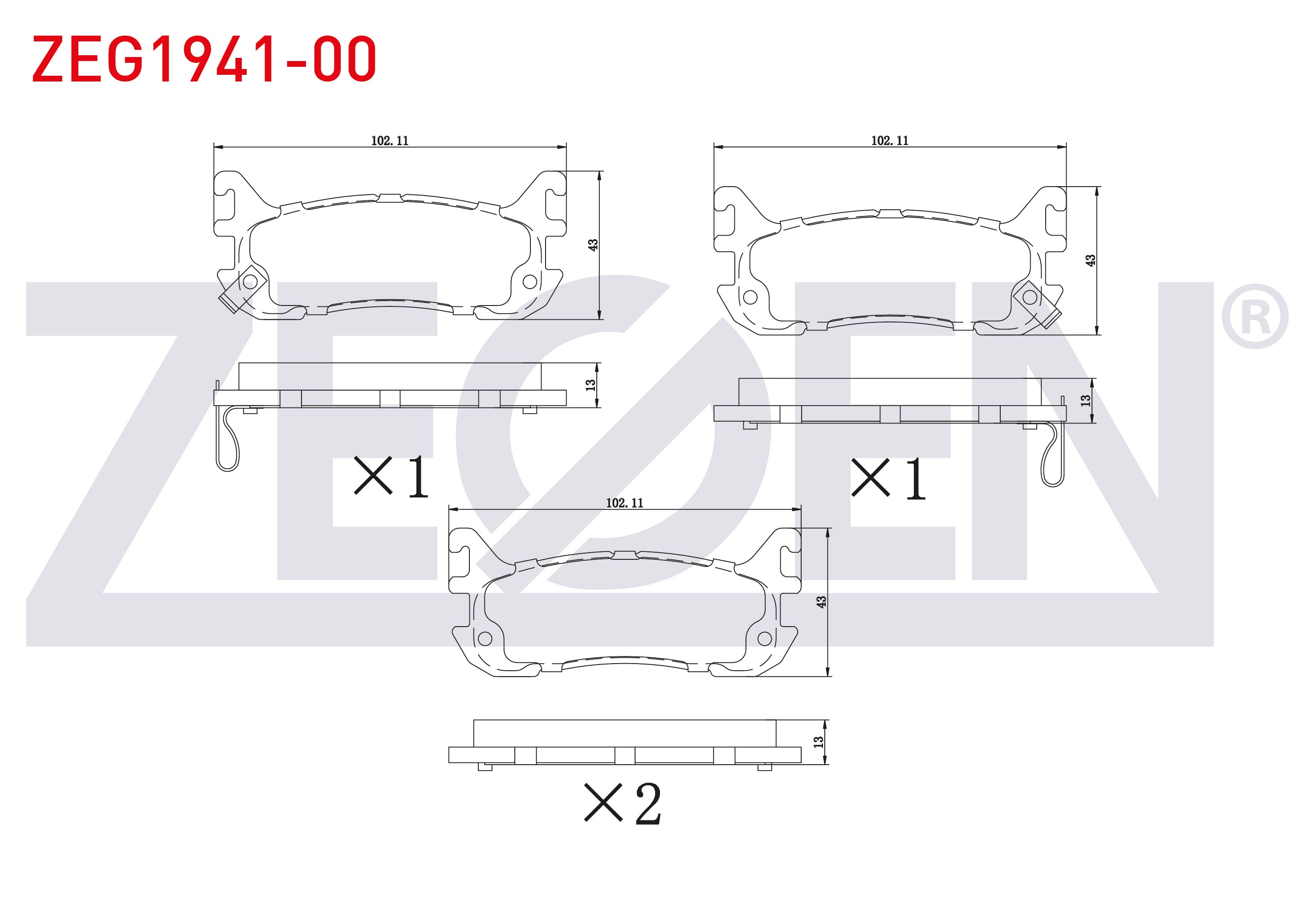 ZEGEN 0 986 494 341