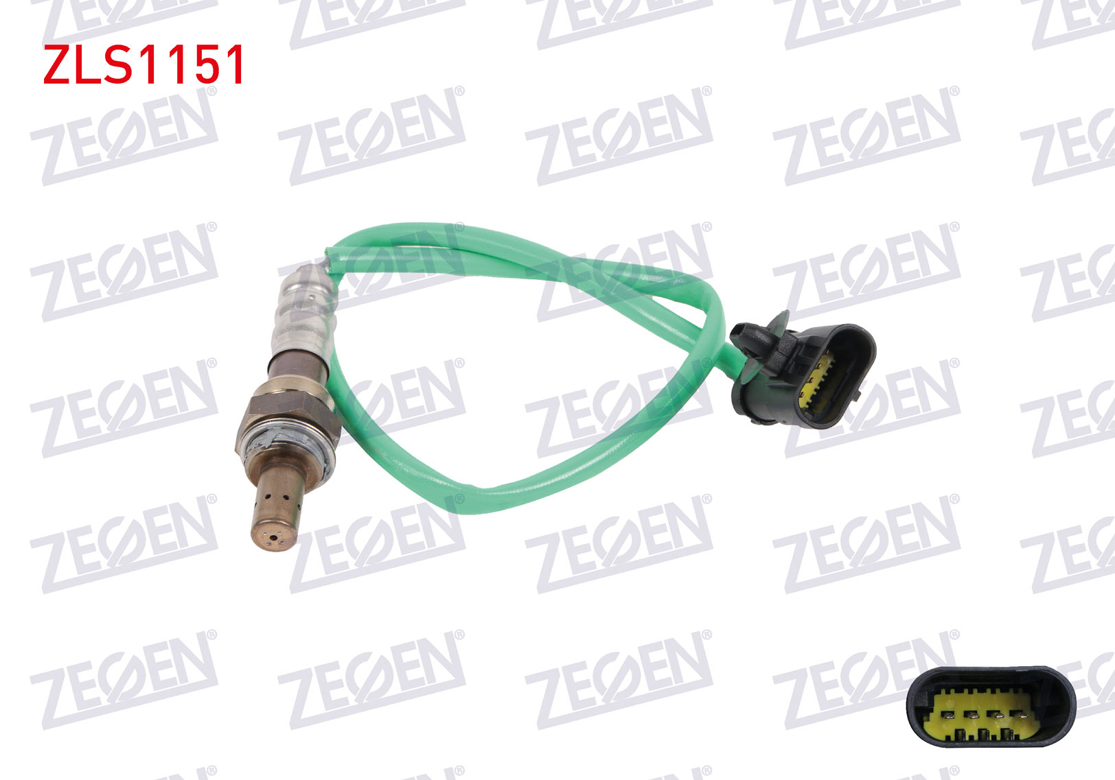 ZEGEN ES20280-12B1 | LAMBDA (OKSIJEN) SENSORU 530 mm RENAULT CLIO II - III 1.2i 16v (D4F706-712-714-740-764) 98-14/ LAGUNA I 1.6i 16V (K4M720-724) 93-01/ DACIA SANDERO 1.4i - 1.6i (K7J710-K7M710) 08-13