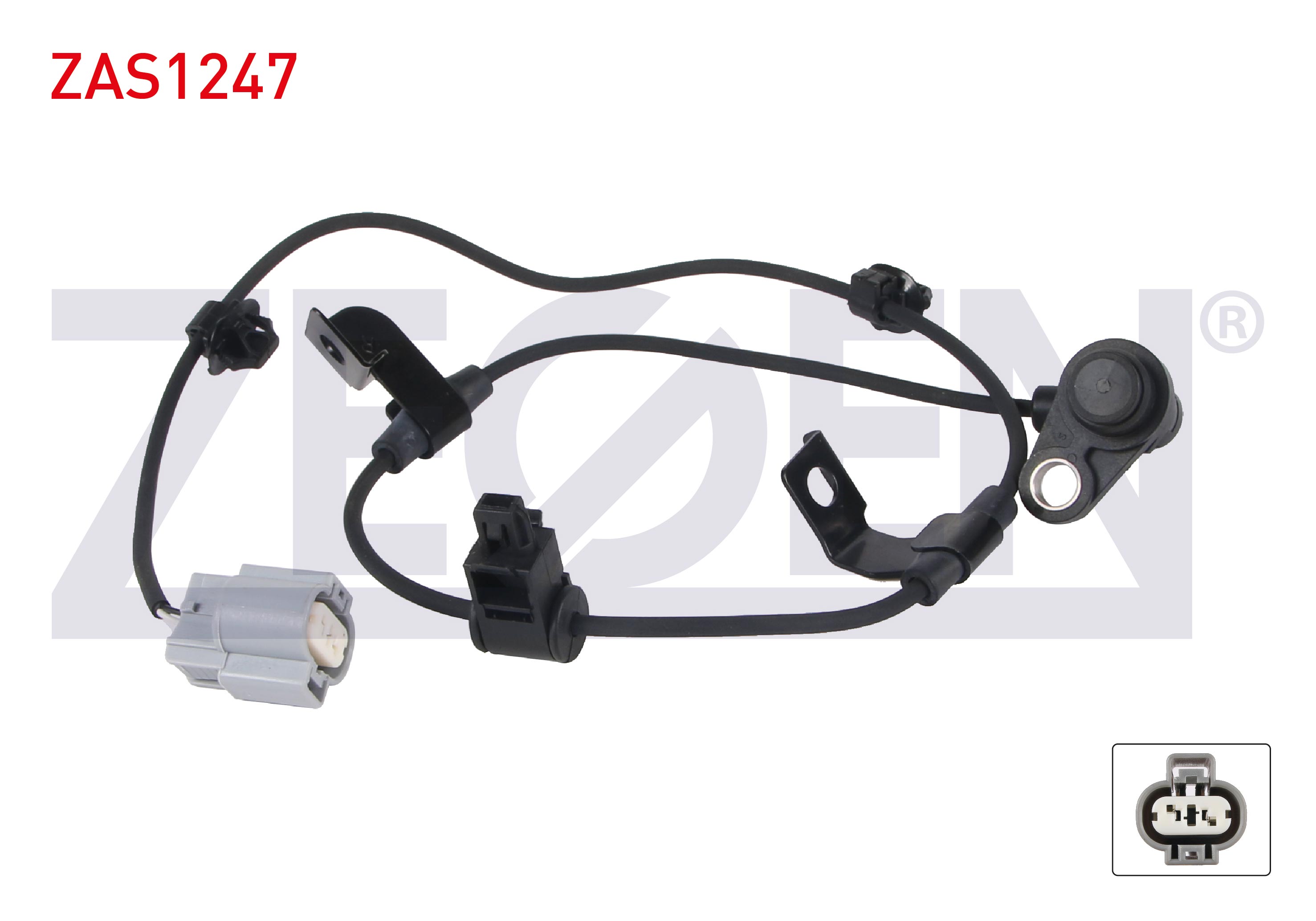 ZEGEN  | ABS SENSORU ARKA SAG MITSUBISHI L200 TRITON 2005-2015 (AKTIF)