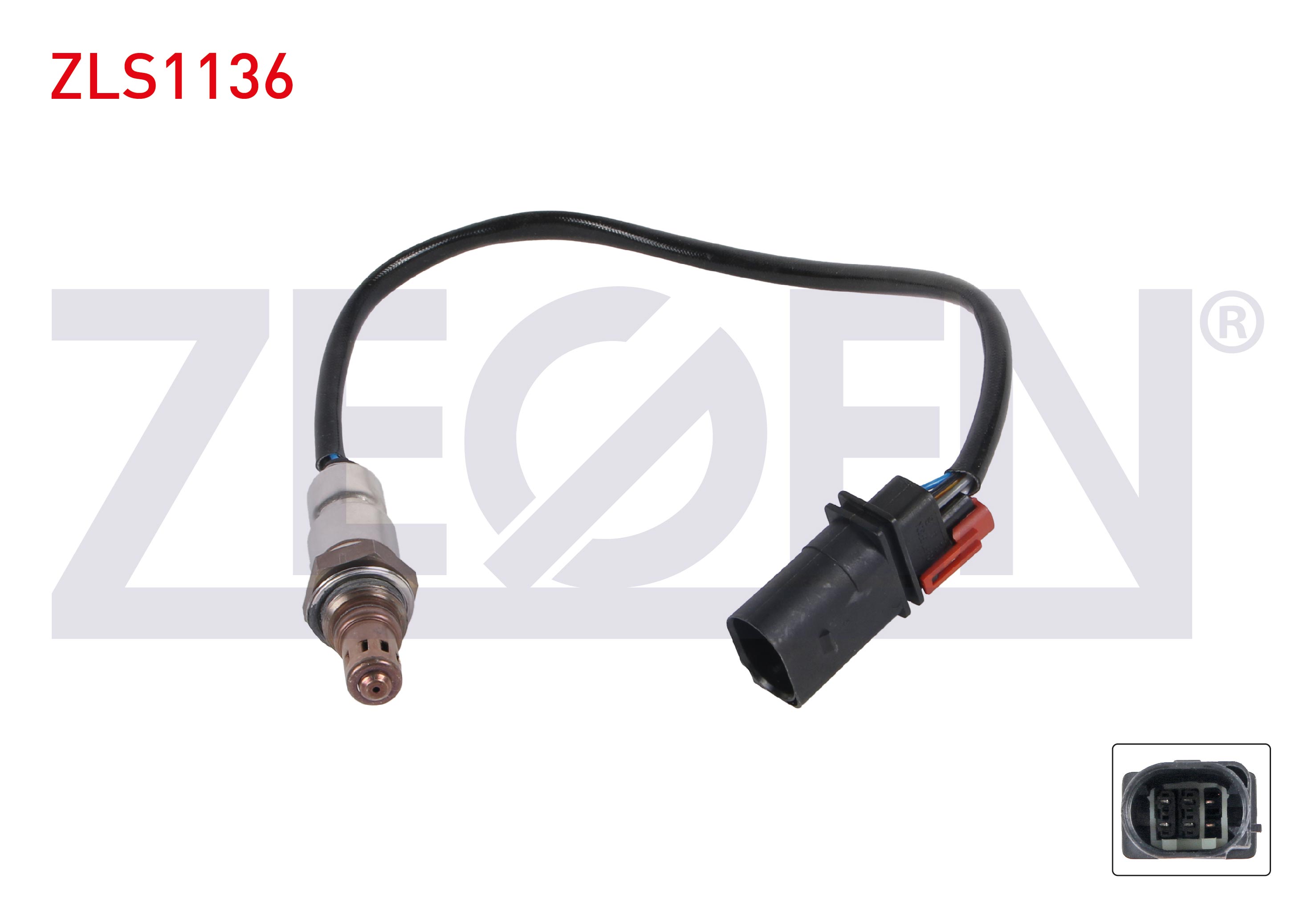 ZEGEN 95352 | LAMBDA (OKSIJEN) SENSORU 420 mm VOLKSWAGEN POLO 1.2 TDI (CFWA) 2009-/ SEAT IBIZA V 1.2 TDI 2008-/ SKODA FABIA II 1.2 TDI 2006-2015