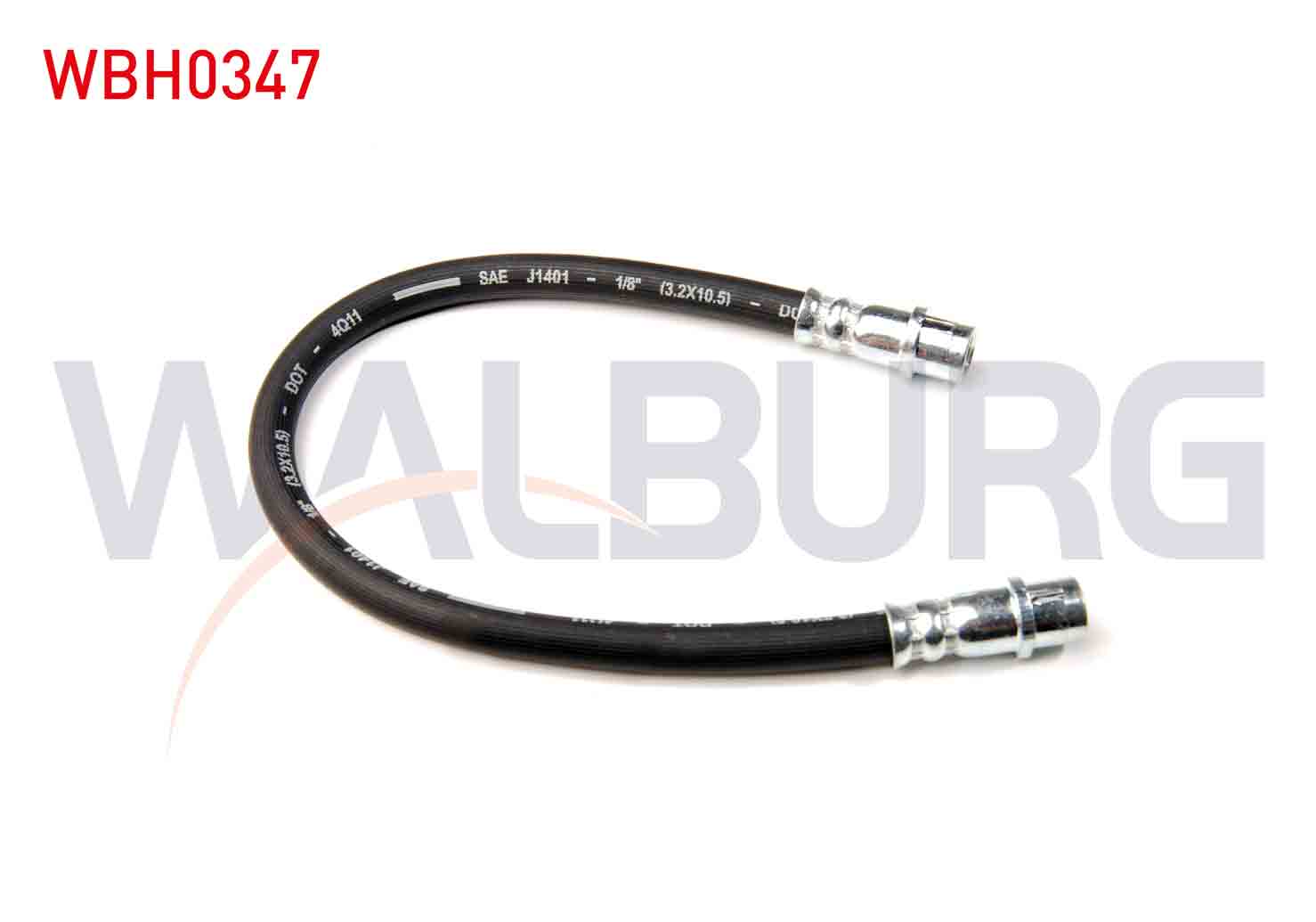 WALBURG 1 987 476 118 | FREN HORTUMU ARKA SOL-SAG 340mm MERCEDES A CLASS (W168) 1997-2004