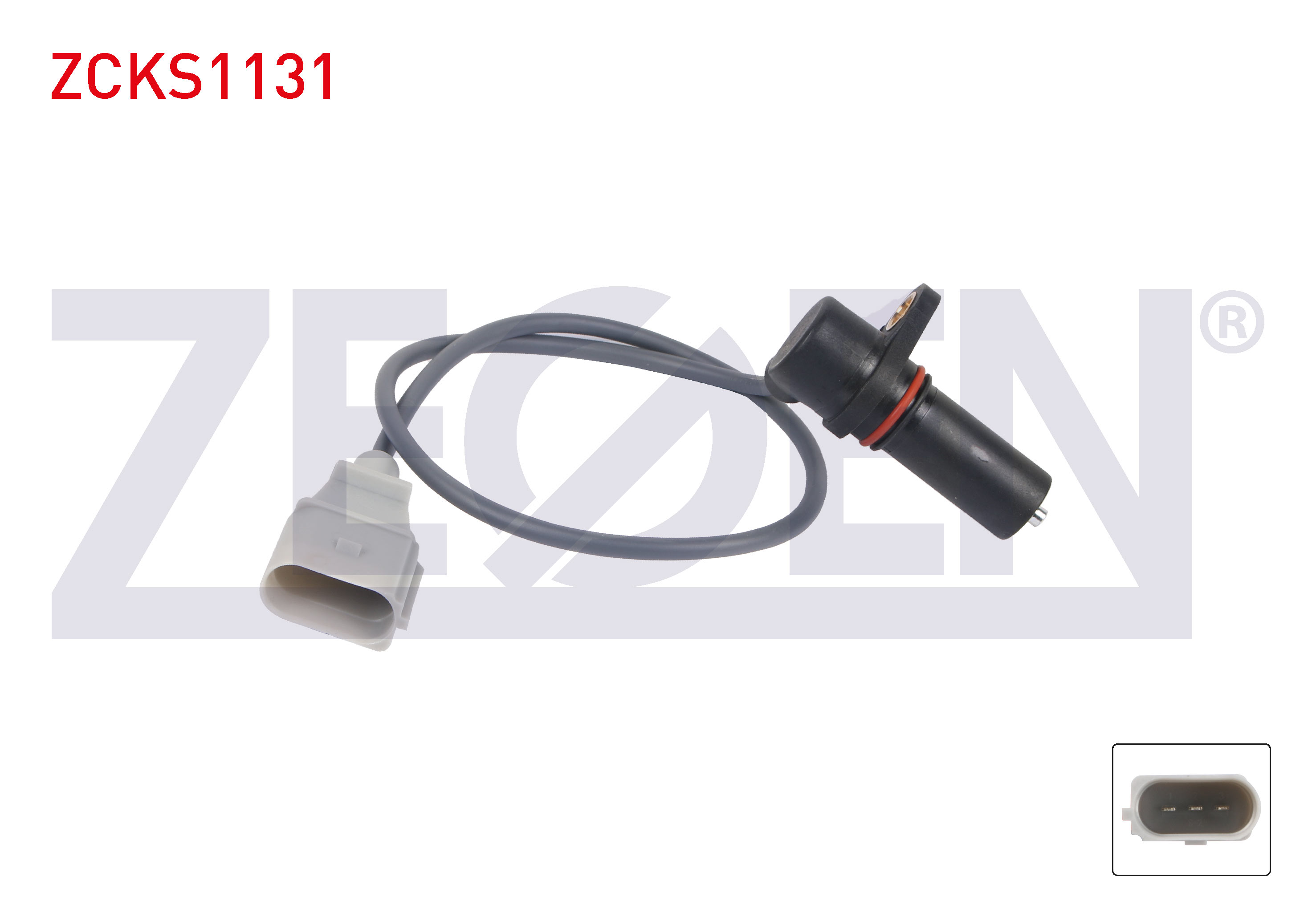 ZEGEN 0 986 280 485 | KRANK DEVIR SENSORU KABLOLU 535 mm SKODA FABIA I 1.9 SDI ASY 1999-2007 / OCTAVIA I 1.9 SDI AGP, AQM 1997-2003 / OCTAVIA I 1.9 TDI ASV, AHF 1997-2006