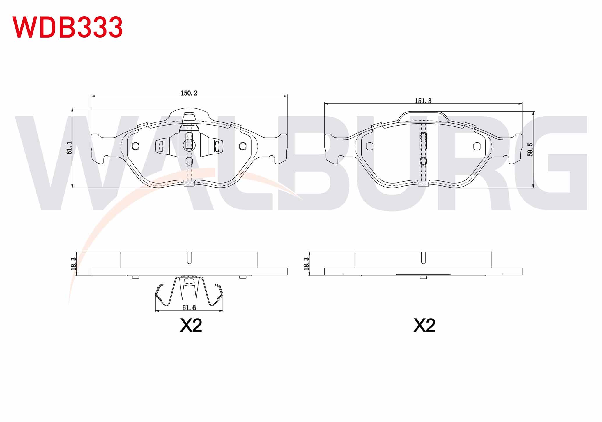 WALBURG FDB1394
