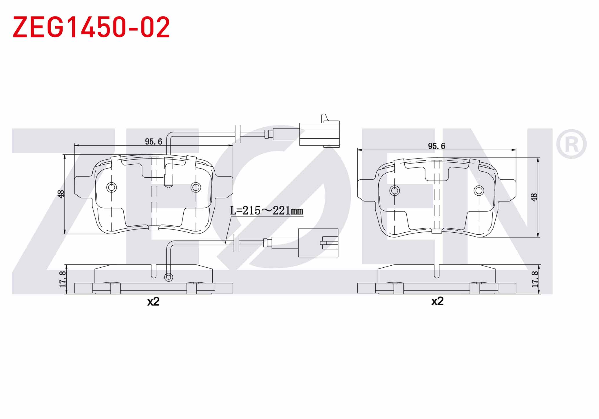 ZEGEN FDB4308