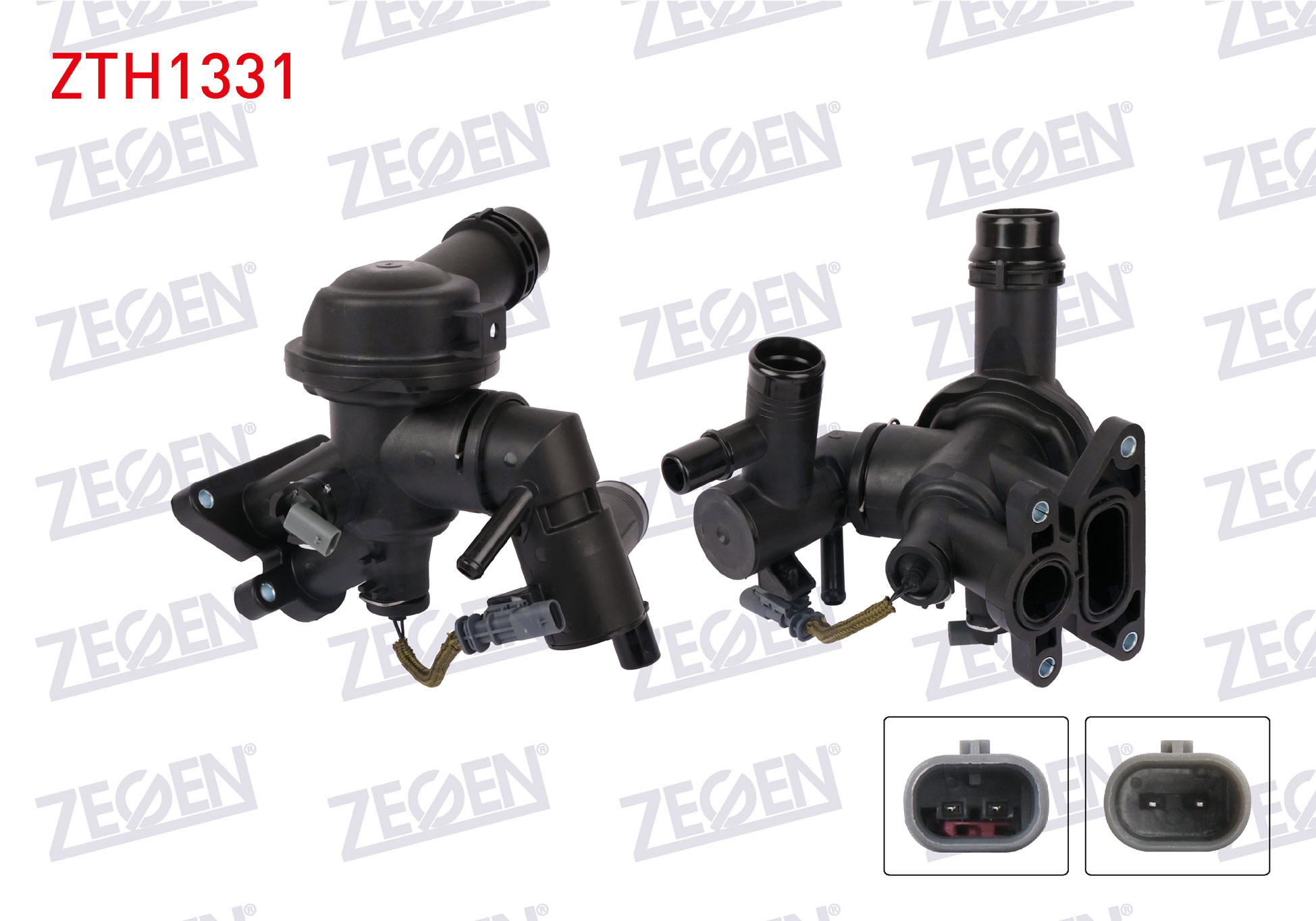 ZEGEN 1227-105 | TERMOSTAT KOMPLE MUSURLU 105 C LAND ROVER DISCOVERY SPORT L550 2.0i 20- / DISCOVERY V L462 2.0 SI4 17- / RANGE ROVER IV L405 2.0 17- / RANGE ROVER SPORT II L494 2.0 17- / RANGE ROV