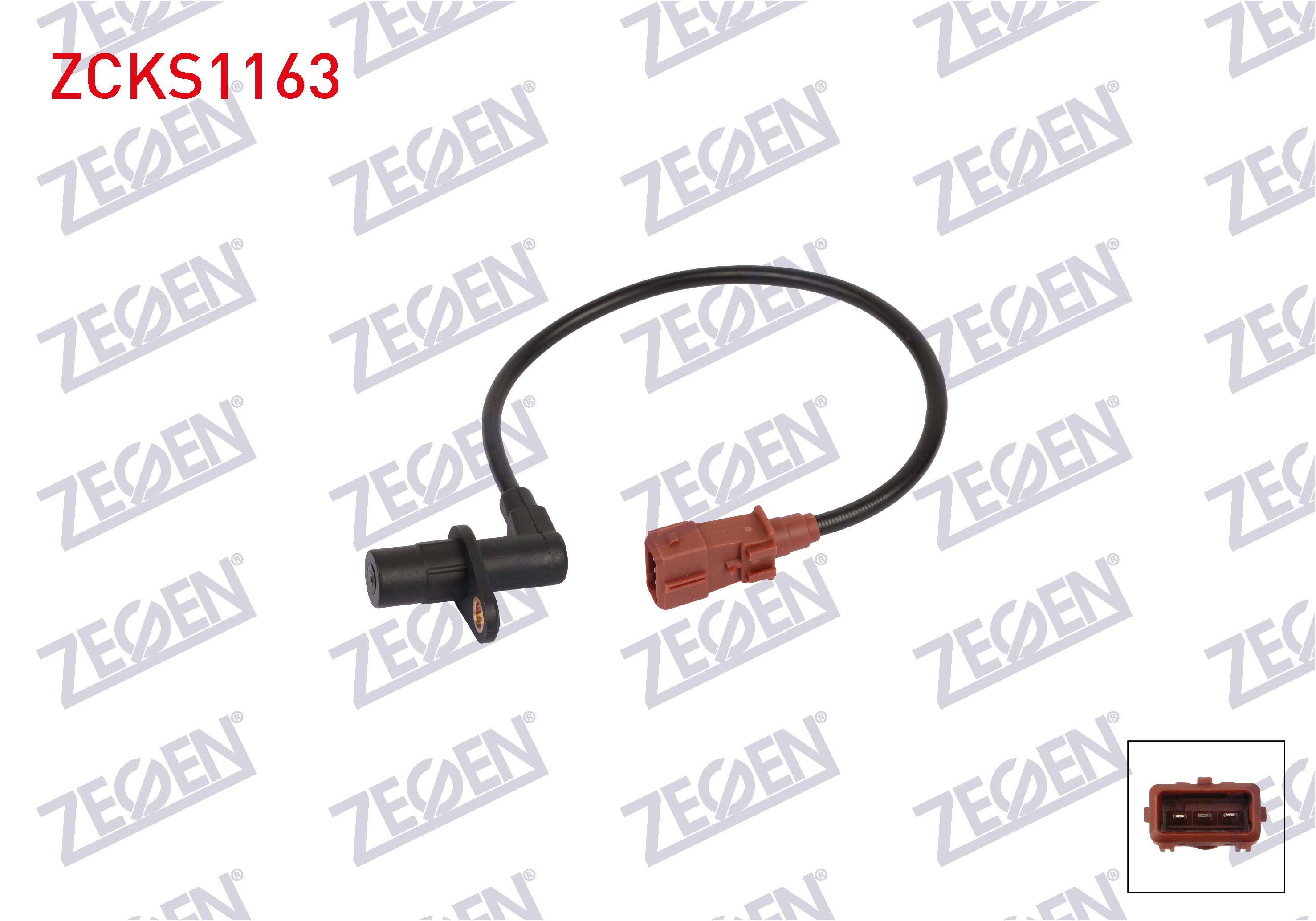 ZEGEN 9.0021 | KRANK DEVIR SENSORU CITROEN BERLINGO 1.9 D 1997-2005 / PEUGEOT 306 1.8 1993-2002 / 406 2.0 1996-2004 / FIAT DUCATO 1.9 D 1998-2002