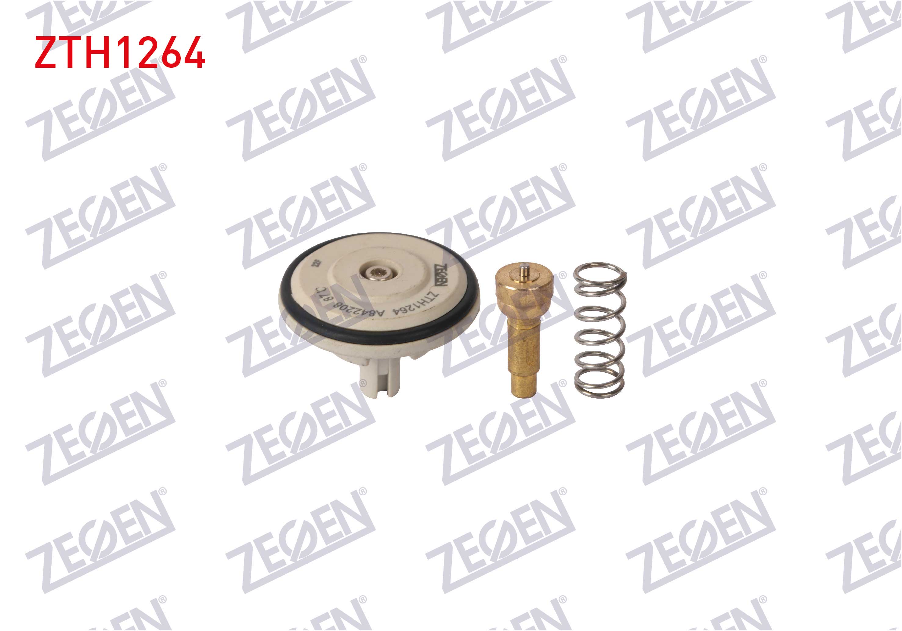 ZEGEN TI 220 87D | TERMOSTAT 87 °C VOLKSWAGEN POLO (9N_) 1.2 2001-2012/ SKODA RAPID (NH3) 1.2 2013-/FABIA II - III 1.2 2001-2012/ SEAT IBIZA III -IV 1.2 2002-2015