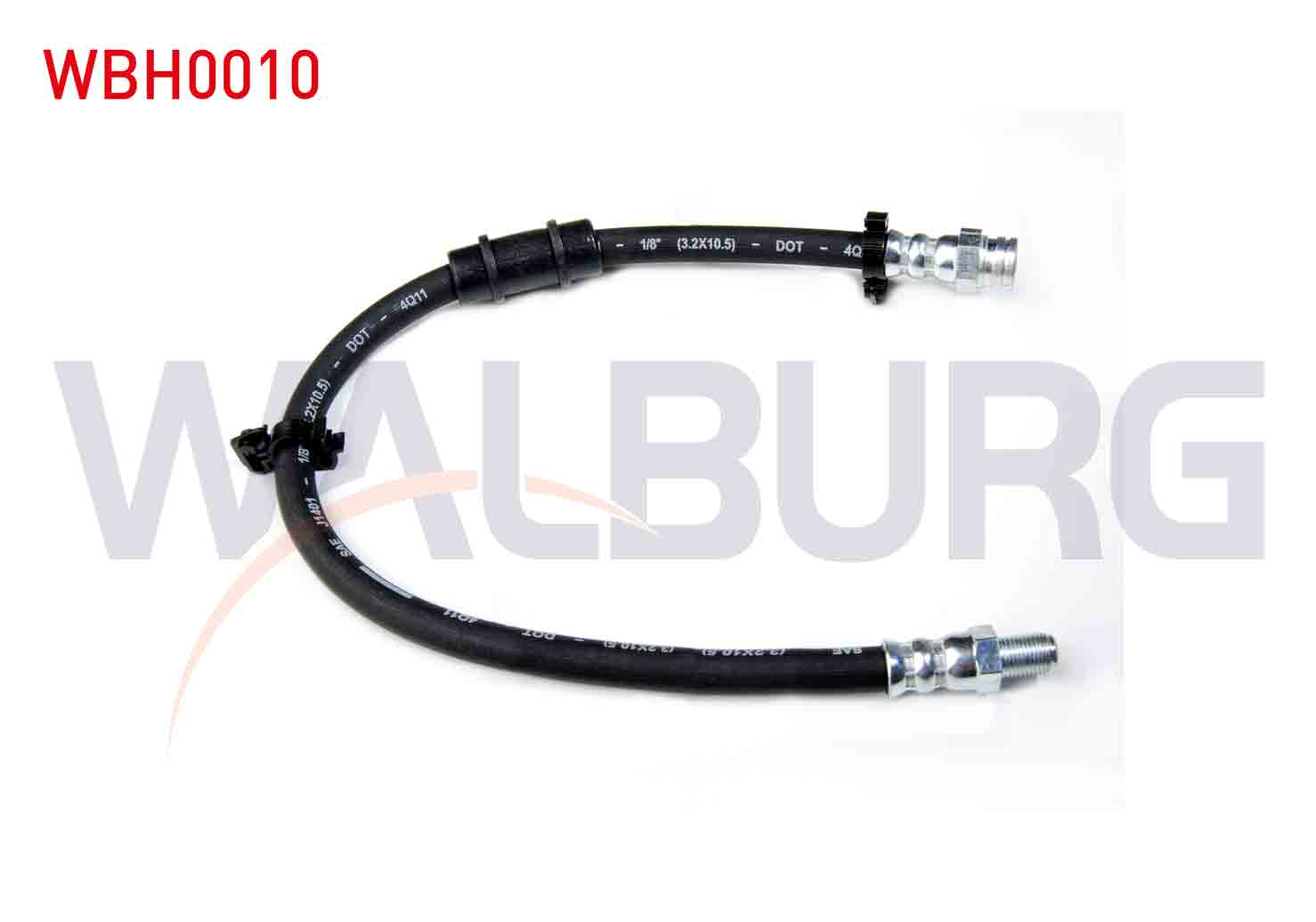 WALBURG 1 987 476 442 | FREN HORTUMU SOL-SAG ON 410mm FIAT UNO 70 1994-2000 / FIAT UNO 60 1983-1996