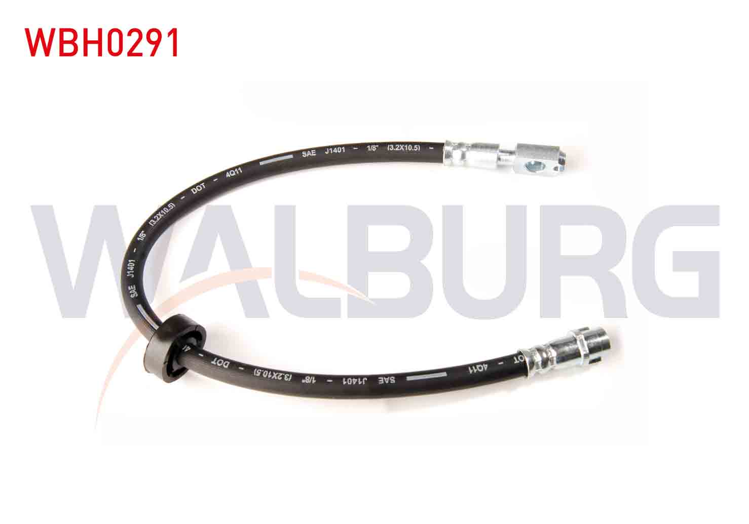 WALBURG 1 987 476 648 | FREN HORTUMU ON SOL-SAG 420mm AUDI A3 (8L1) 1996-2003 / SEAT LEON (1M1) 1999-2006 / SEAT TOLEDO II (1M2) 1999-2006 / SKODA OCTAVIA (1U2) 1996-2004 / VOLKSWAGEN BORA (1J2) 1998-2005