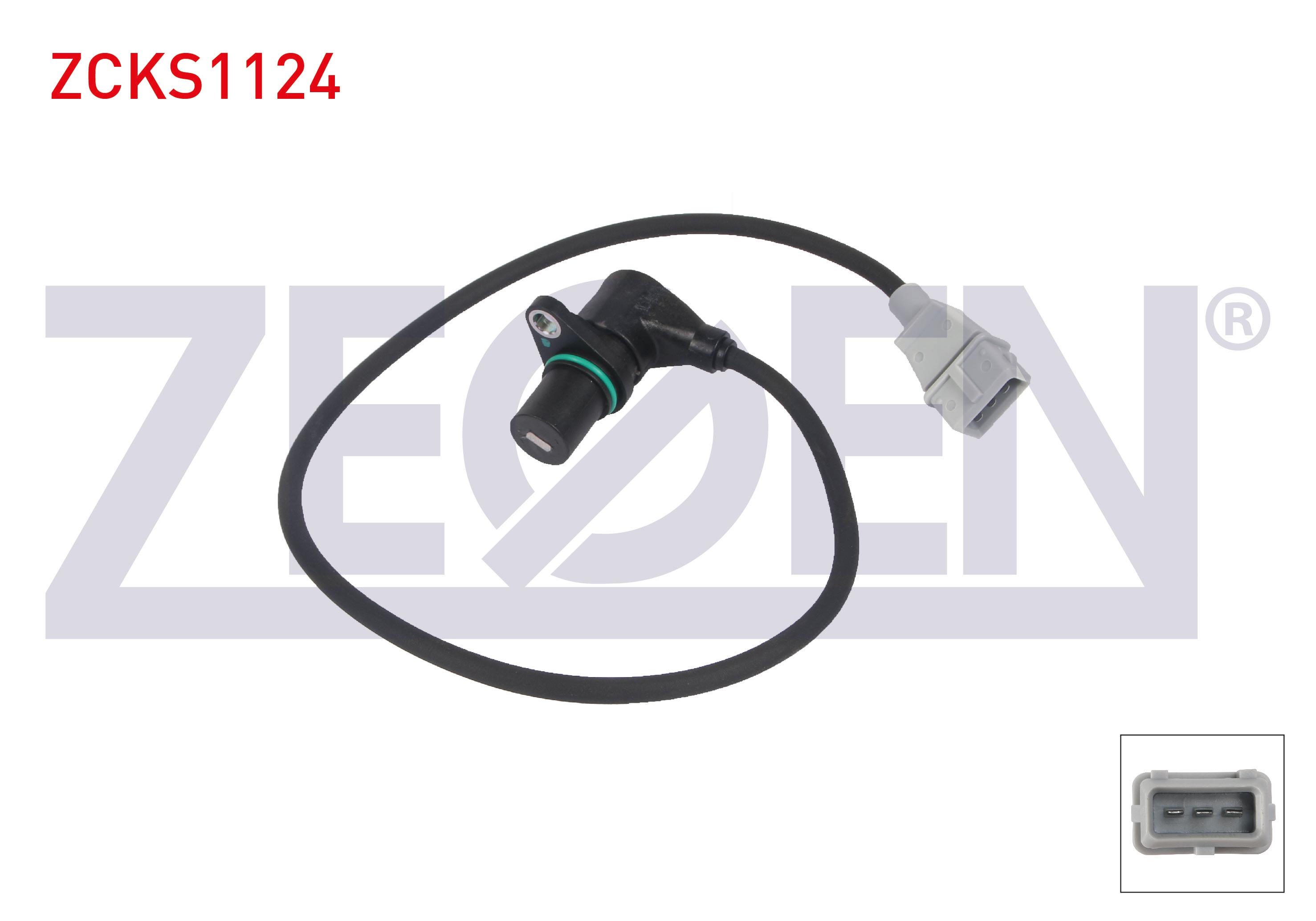 ZEGEN SS11019 | KRANK DEVIR SENSORU KABLOLU 580 mm VOLKSWAGEN PASSAT B5 1.8 T 1996-2000 / AUDI A4 B5 1.8 T AWT, APU, ANB, ARK, AEB 1995-2000 / A6 C5 1.8 T AWT, APU, ANB, AEB, ARK 1997-2005