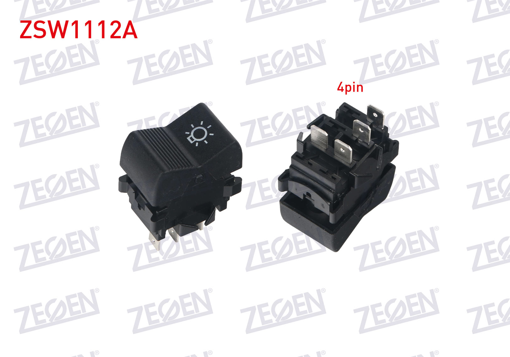 ZEGEN  | FAR ANAHTARI 4 PIN FIAT DOGAN / KARTAL / SAHIN 1993-2002