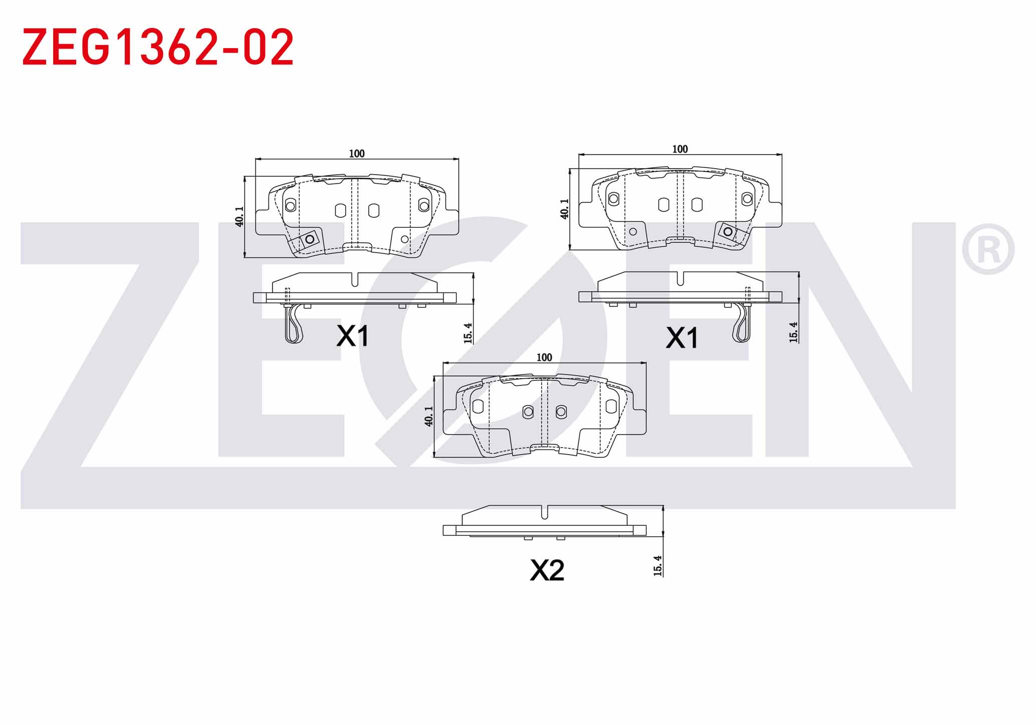 ZEGEN FDB4387