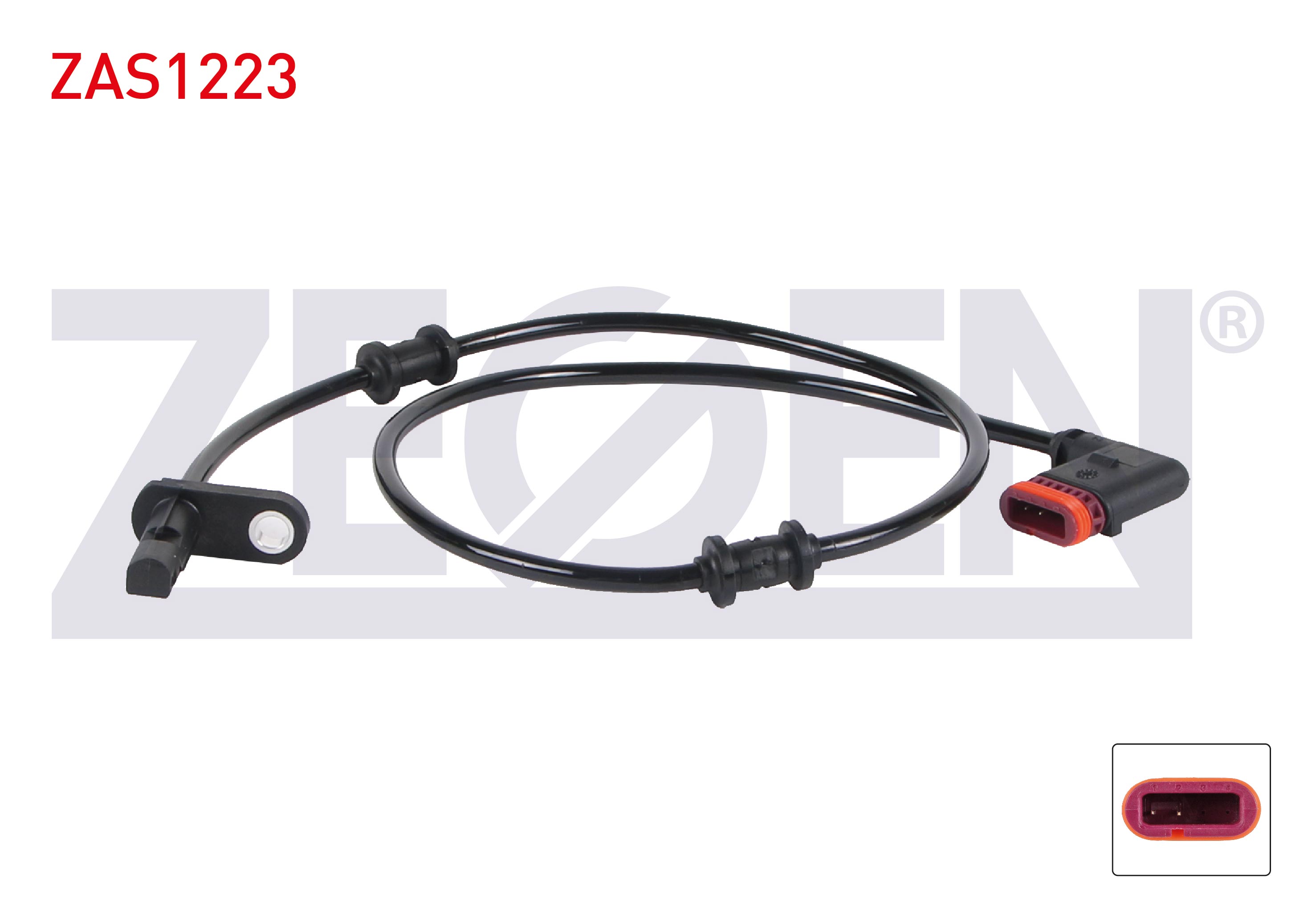 ZEGEN  | ABS SENSORU ARKA SOL-SAG MERCEDES E SERISI (W212) 09-16 / CLS SERISI (C218) 11-17