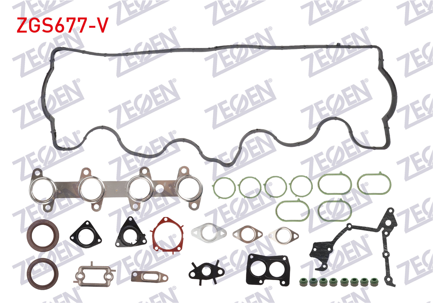 ZEGEN  | MOTOR TAKIM CONTA KECELI (SKC YOK) DOBLO 1.9 (VITON KECELI)