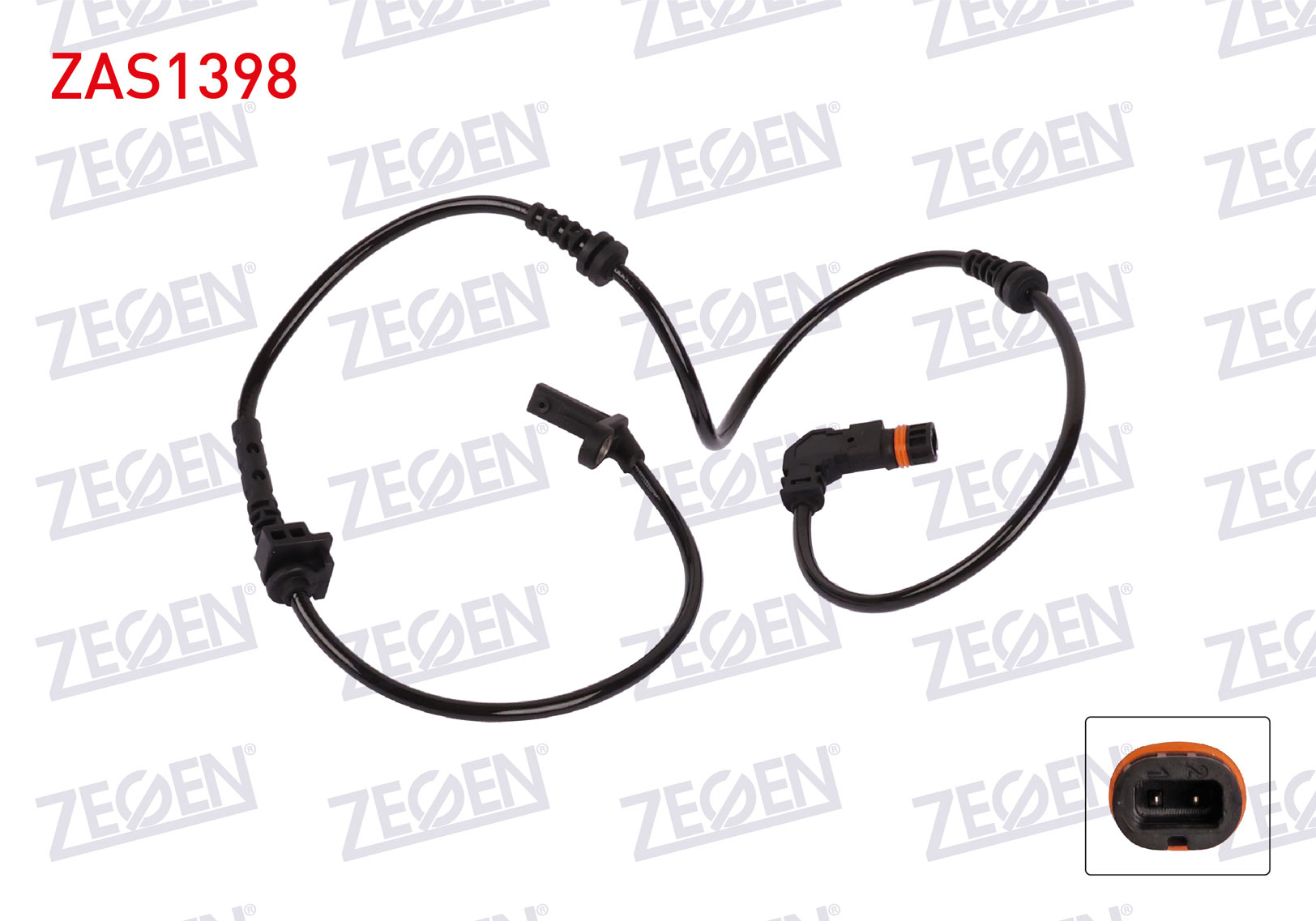 ZEGEN 106161 | ABS SENSORU ON SOL-SAG 778mm MERCEDES S SERISI (W221) 2005-2013 (4-MATIC ARACLAR ICIN)
