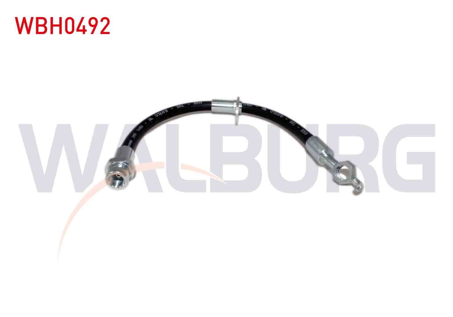 WALBURG 1 987 481 655 | FREN HORTUMU ARKA SAG 320mm TOYOTA AVENSIS (T27) 2009-