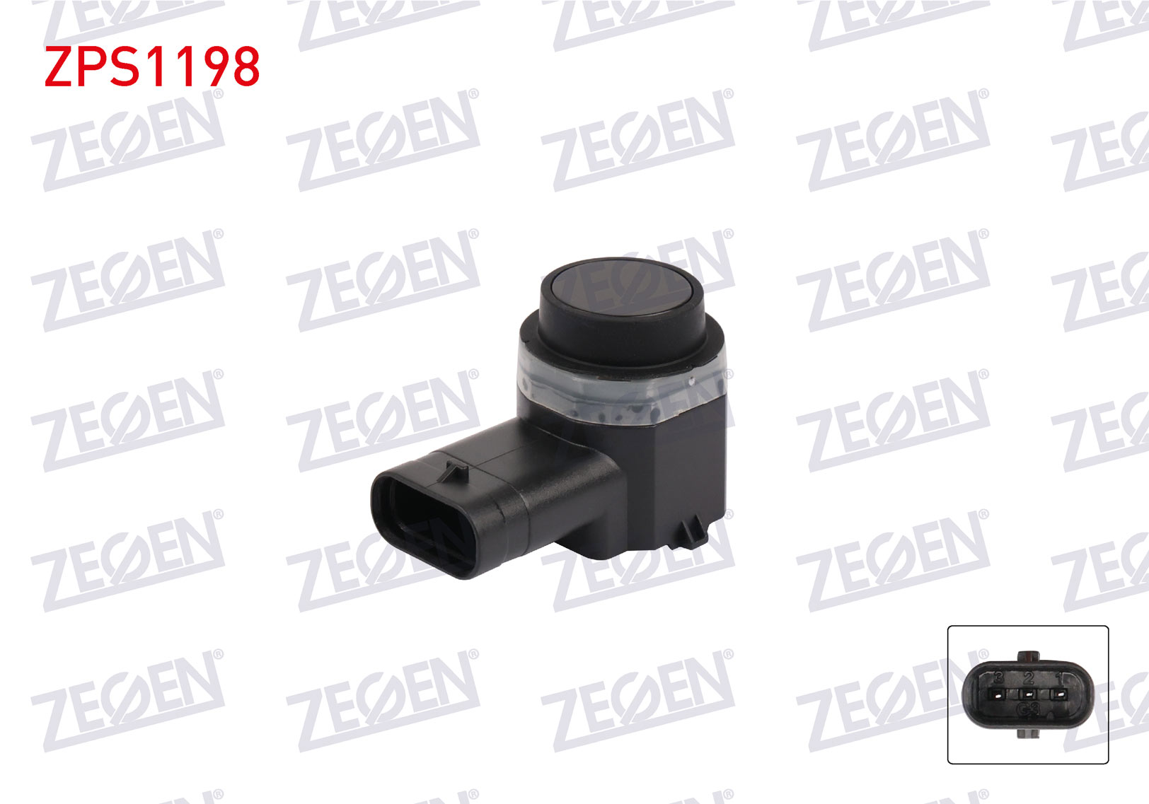 ZEGEN V25-72-0109 | PARK SENSORU ON-ARKA FORD C-MAX II 2010-2019 / FIESTA, KUGA 2008-2012 / MONDEO 2007-2015