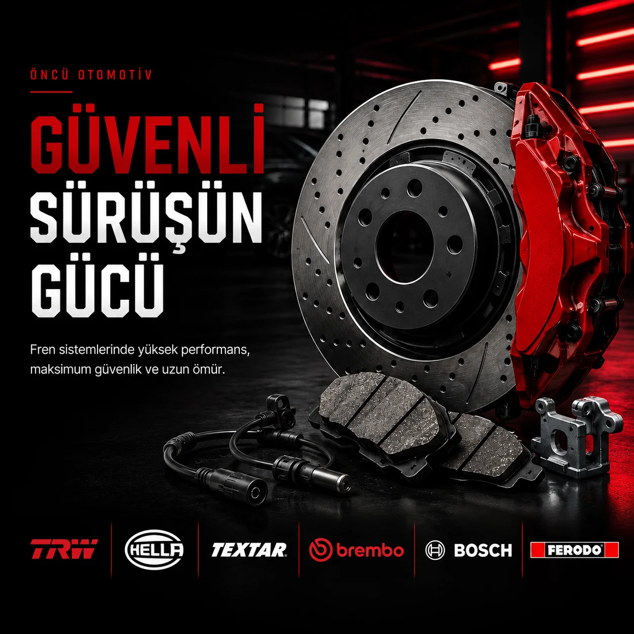 Premium Fren Sistemleri ile Güvenli Yolculuk.