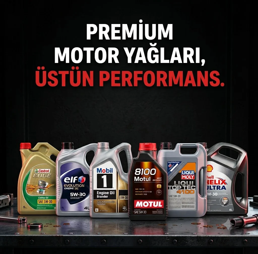 Motorunuz İçin Dünya Markaları Tek Adreste.